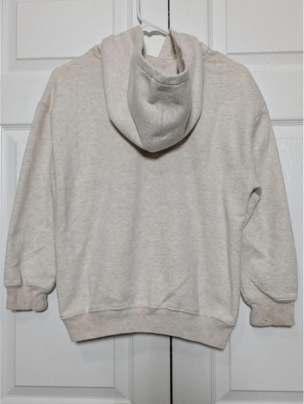 Disney Gap Teen Hoodie, Mickey Mouse, Oatmeal, Cotton Blend, Size 8